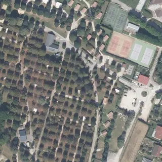 Vue aérienne de Camping de Boyse