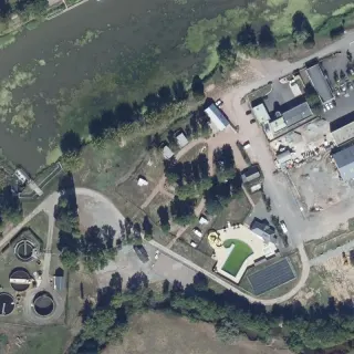 Luftbild von Camping Le Port