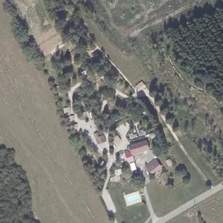 Aerial view of Camping de la Forêt