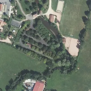 Luftbild von Camping La Clochette
