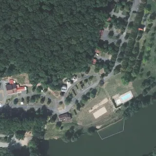 Luftbild von Camping Les Portes du Morvan