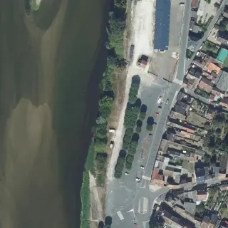 Vue aérienne de Cosne-sur-Loire