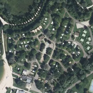 Luftbild von Camping International du Lac