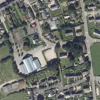 Flyfoto av Ville de Guimiliau
