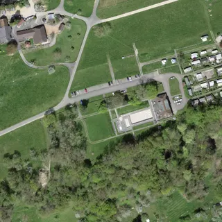 Luftbild von Seeland Camp