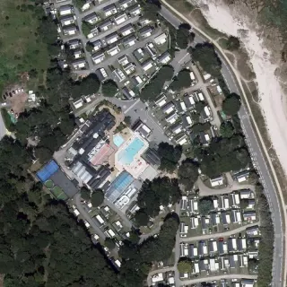 Aerial view of Le Conguel
