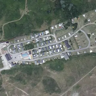 Aerial view of Pen er Malo