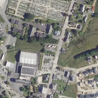 Vista aerea di Aire Clohars-Carnoët