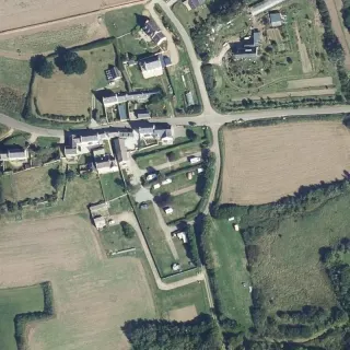 Luftbild von Camping de la Baie