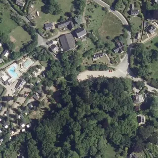 Aerial view of Aire Névez