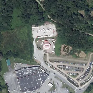 Vue aérienne de Aire du Sanso