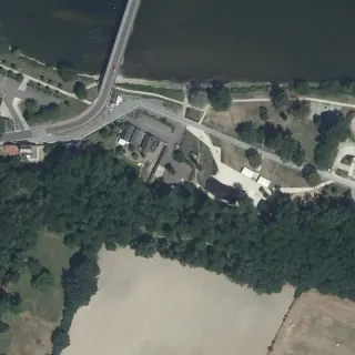 Luftbild von Le Relais des Berges du Cher