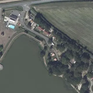 Luftbild von Camping Les Étangs