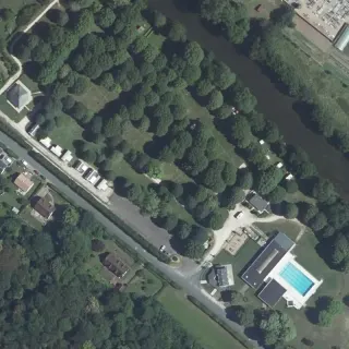Luftbild von Camping de Montoire-sur-le-Loir