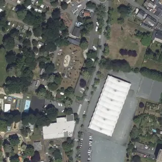 Luftbild von Aire de Châteauroux