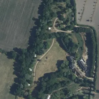 Aerial view of Le Moulin de Saussaye