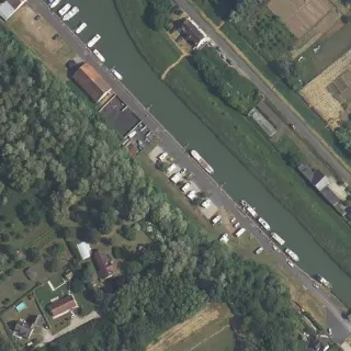 Luftbild von Le Port de Châtillon-sur-Loire