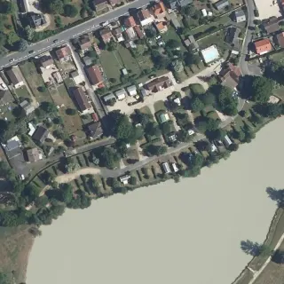 Luftbild von Camping De Sologne