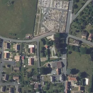 Vue aérienne de Camping Municipal