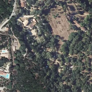 Aerial view of Peretto Les Roseaux