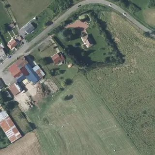 Luftbild von Camping à la ferme