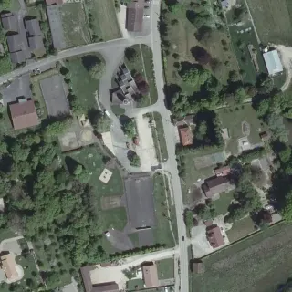 Luftbild von Aire de camping-car de Chavanges