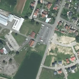 Vue aérienne de Aire de Services Hatten