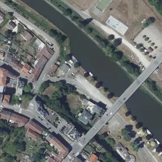 Luftbild von Camping-car Park Charmes