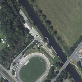 Aerial view of Flot Bleu