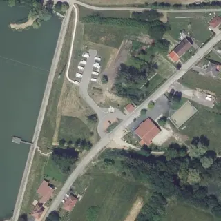 Aerial view of Flot Bleu