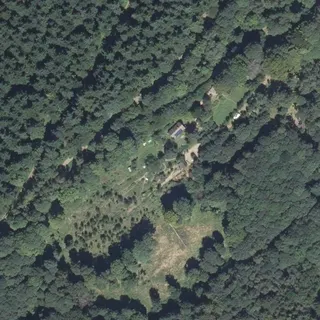 Luftbild von Camping Imberg