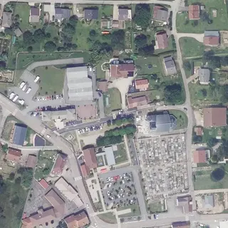 Flygbild över Aire De Camping-cars - Dommartin Les Remiremont