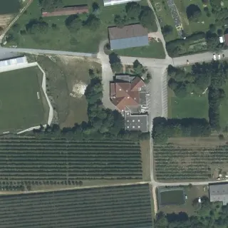 Luftbild von Aire camping-car Seebach