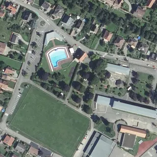 Vue aérienne de Camping municipal Rouffach