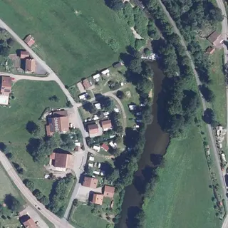Vue aérienne de Camping du Pont de Maxonchamp