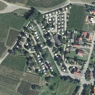 Vue aérienne de Camping des Trois Châteaux