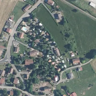 Luftbild von Camping Les Deux Pins