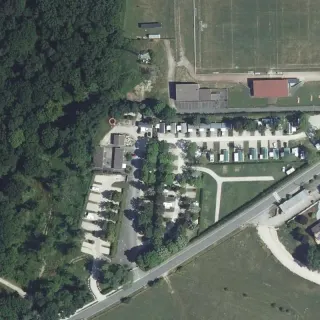 Luftbild von Camping de Contrexéville