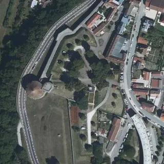 Luftbild von Camping Navarre