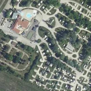 Vue aérienne de Le Lac d'Orient