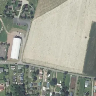 Aerial view of CAMPING LES BOULEAUX
