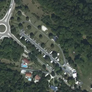 Luftbild von Camping Sainte-Marie