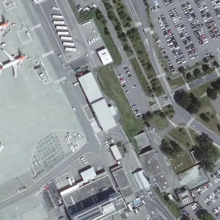Luftbild von EuroAirport