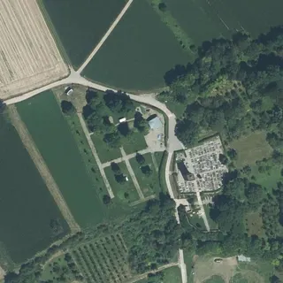 Vue aérienne de Camping GCU de Blaesheim