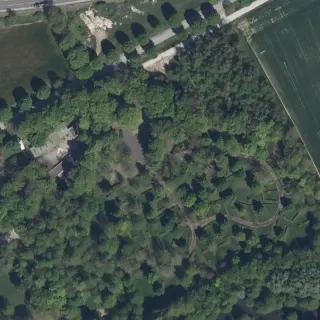 Luftbild von Connantre