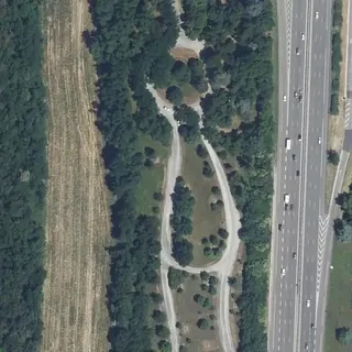 Flyfoto av Parkeringsplass