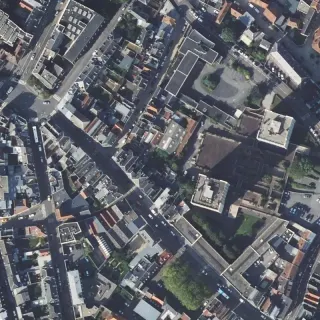 Aerial view of Camping Mamarras