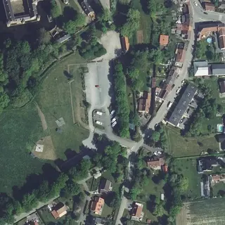 Flygbild över Euro-Relais