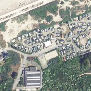 Aerial view of Camping Mer et Vacances