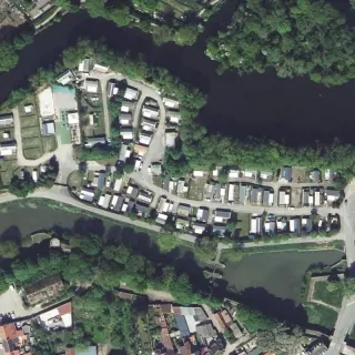 Vue aérienne de Camping Vauban